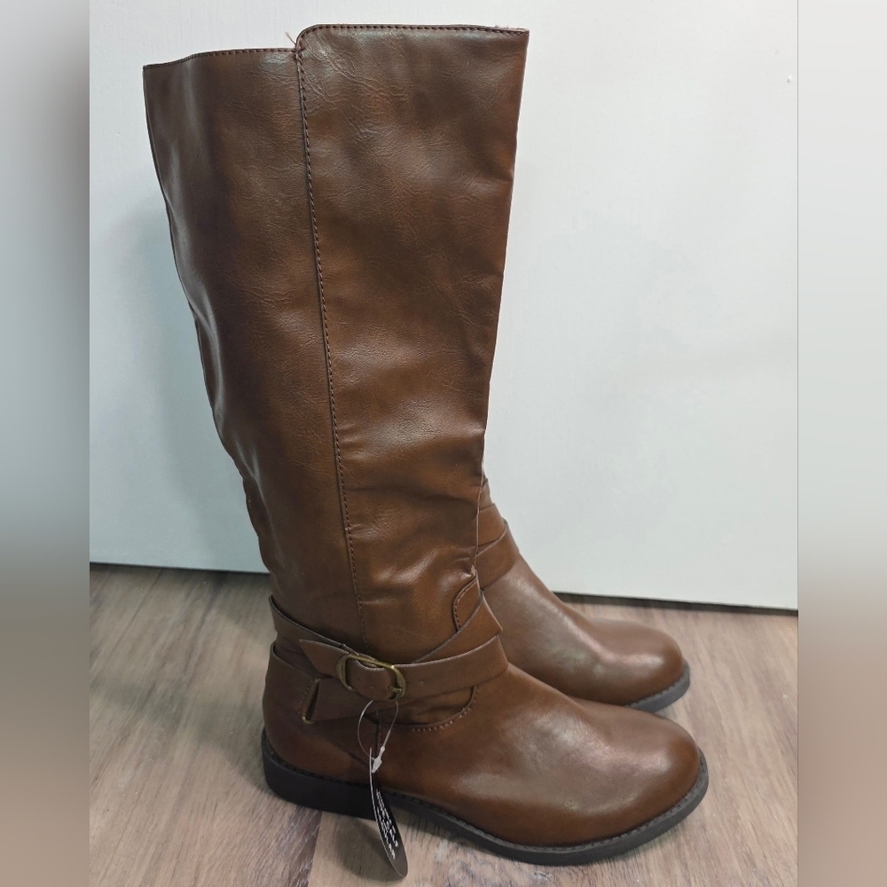 Style & Co Madixe Brown Riding Boots Size 6.5 - New With Tags No Box